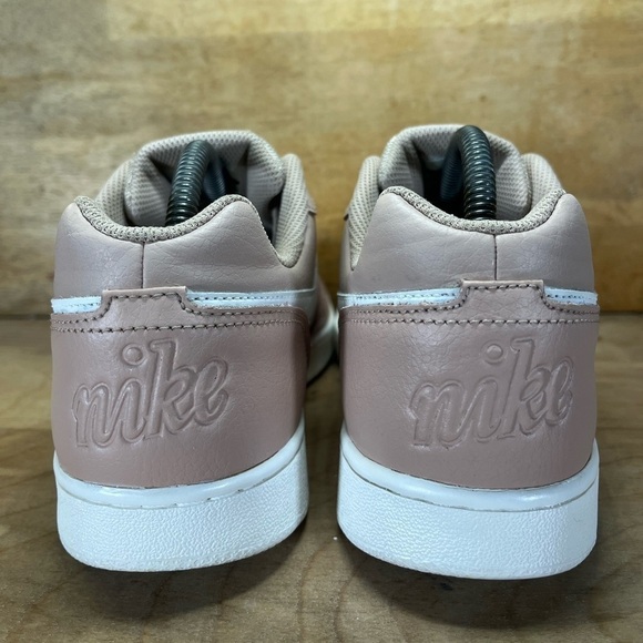 Nike Ebernon Low Womens Size 9.5 Shoes Sneakers Particle Beige/Desert Sand - Picture 4 of 8